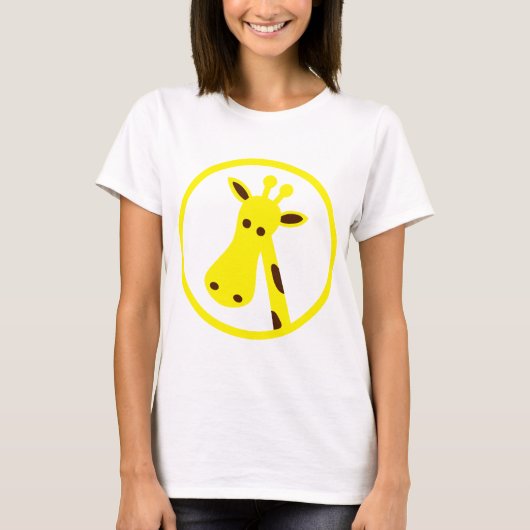 T-shirt Tête de girafe (Devant)