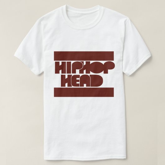 T-shirt Tête de HipHop Funky (Design devant)