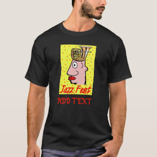 T-shirt Tête de Jazz Fest Tuba