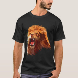 T-shirt Tête de lion