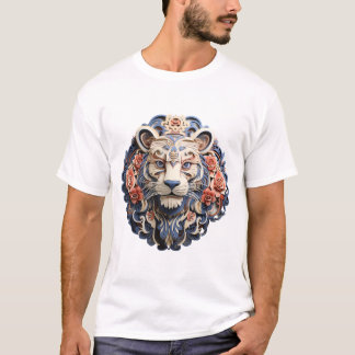 T-shirt Tête de lion