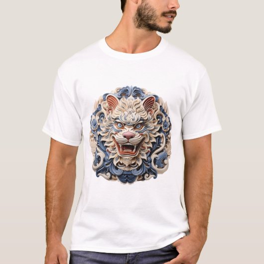 T-shirt Tête de lion (Devant)
