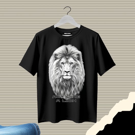 T-shirt Tête de lion