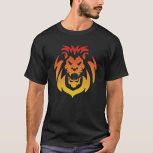 T-shirt Tête de lion majestueux visage de lion