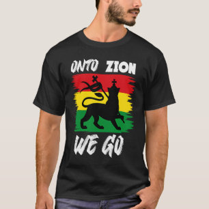T-shirt Tête de lion rastafari souvenir Jamaïque Rasta Roo