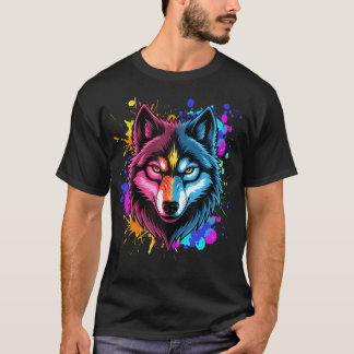T-shirt Tête de loup