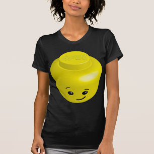 T-shirt Tête de minifig d'AFOL