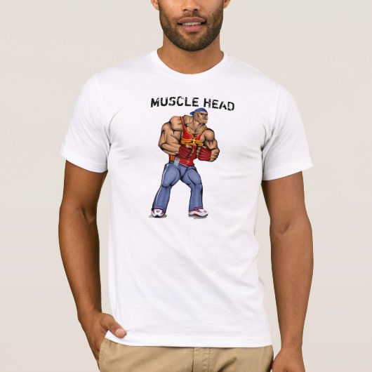 T-SHIRT TÊTE DE MUSCLE (Devant)