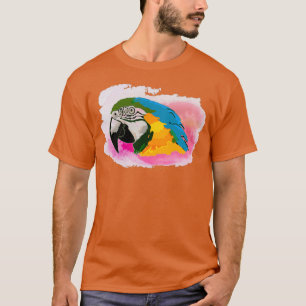 T-shirt Tête de perroquet