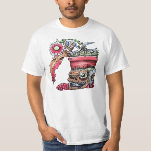 T-shirt Tête de pot de noyau dur