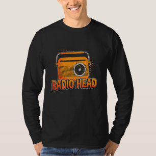 T-shirt Tête de radio aime les opérateurs de radio amateur