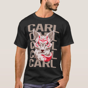 T-shirt Tête de Renard - Carl Nom