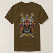 T-shirt Tête de Samurai (Design devant)