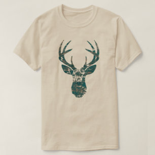 T-shirt Tête de stade avec bois