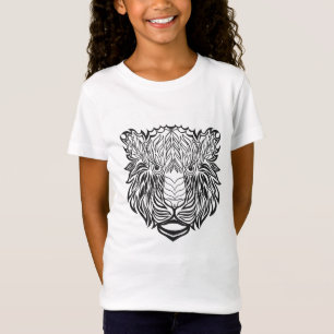 T-Shirt Tête de tigre de style