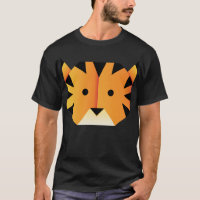 Tête de tigre en papier