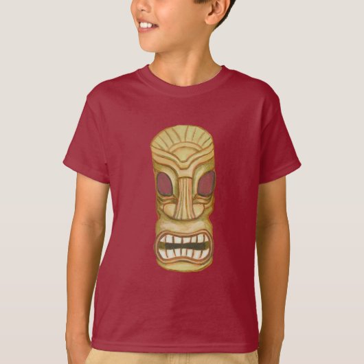 T-shirt Tête de Tiki (Devant)