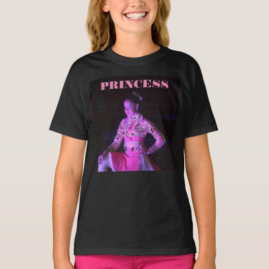 T-shirt Tête d'enfants PRINCESS (Devant)