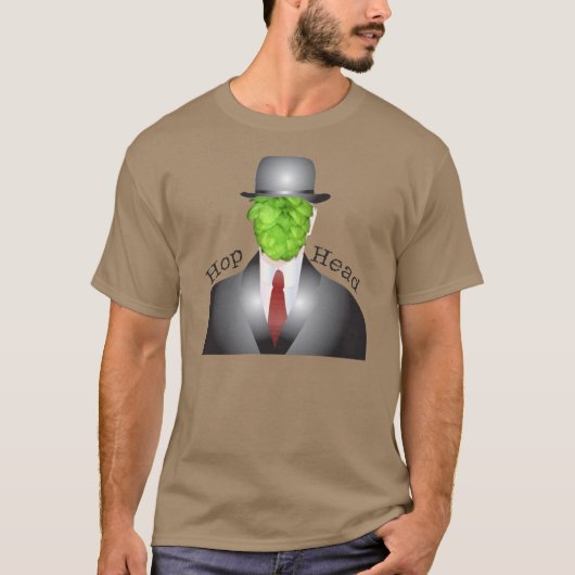 T-shirt Tête d'houblon (Devant)