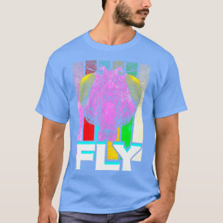 T-shirt Tête d'insectes volants