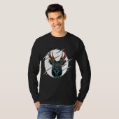 T-shirt Tête d'orignal (Devant entier)