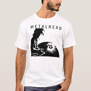 T-shirt Tête en métal