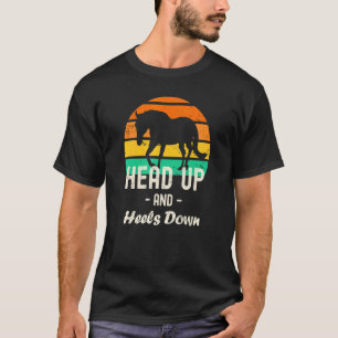 T-shirt Tête haute et talons bas Cheval