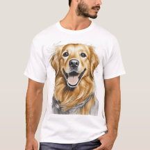 Tête Heureuse de Retriever doré
