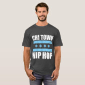 T-shirt Tête Hiphop de Chi-Town (Devant entier)