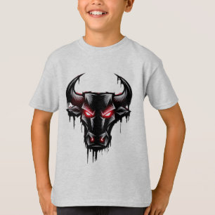 T-shirt tête noire bafelo