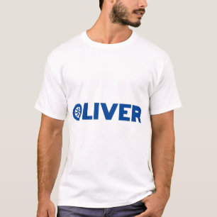 T-shirt tête Oliver Petrol