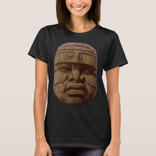 T-shirt Tête Olmec (Devant)