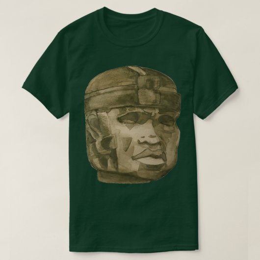 T-shirt Tête Olmec (Design devant)