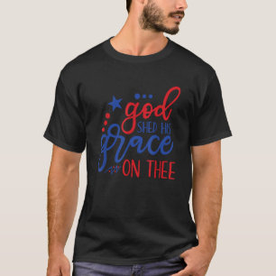 T-shirt Tête patriotique