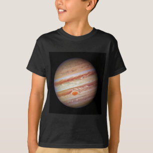 T-shirt Tête rouge de tache de ` de JUPITER de PLANÈTE sur
