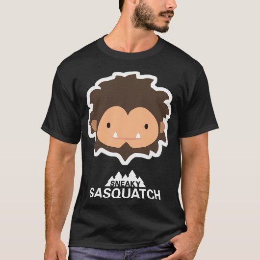 T-shirt Tête Sasquatch (Devant)