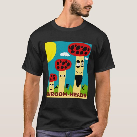T-SHIRT TÊTES DE CHAMPIGNON (Devant)