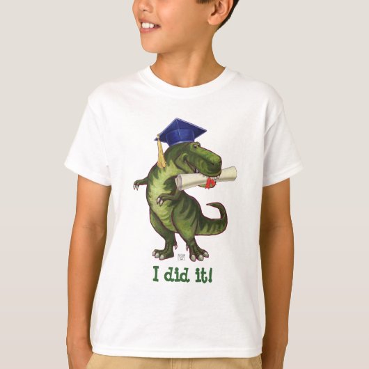 T-shirt Têtes et Tails TRex Dino Tee - shirts (Devant)
