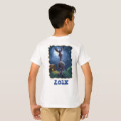 T-shirt Têtes mignonnes et queues Âne Anniversaire (Dos entier)