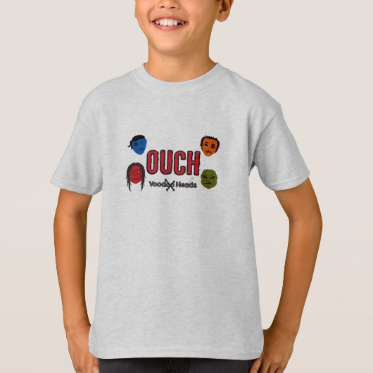 T-shirt Têtes vaudou (Devant)