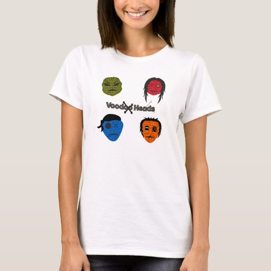 T-shirt Têtes vaudou (Devant)