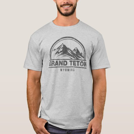 T-shirt Teton grand vintage (Devant)