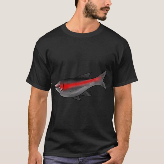 T-shirt Tétra luminescent (Devant)