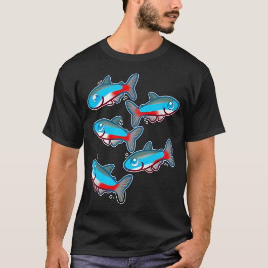 T-shirt Tétra Néon (Devant)