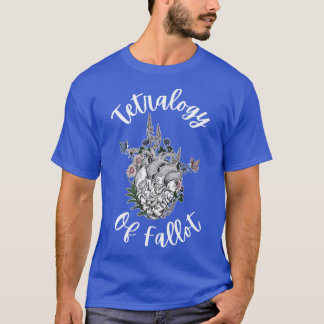 T-shirt Tétralogie De Fallot Anatomique Coeur diac Infirmi