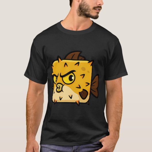 T-shirt Tétraodon carré (Devant)