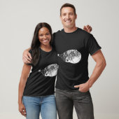 T-shirt Tétraodon du Nord Impression Blanche (Unisexe)