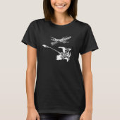 T-shirt 'Tetrapteryx' & Microraptor (Devant)