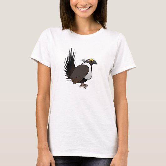 T-shirt Tétras d'argile Birdorable (Devant)