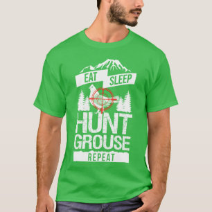 T-shirt Tétras rouffés Chasse Oiseau Épinette Tétras ami